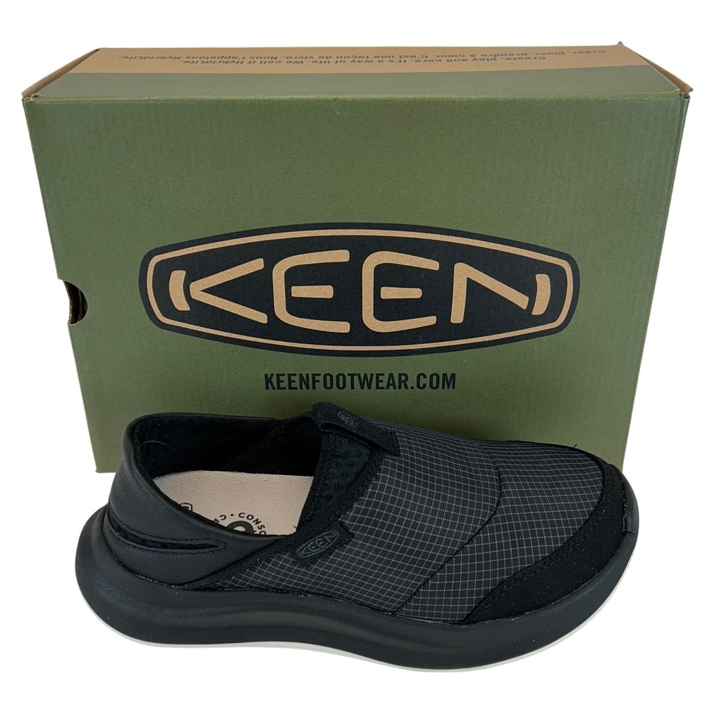 Keen Whyser Womens‎ Black Slip On Outdoor Shoes 1031151 Size 6 New